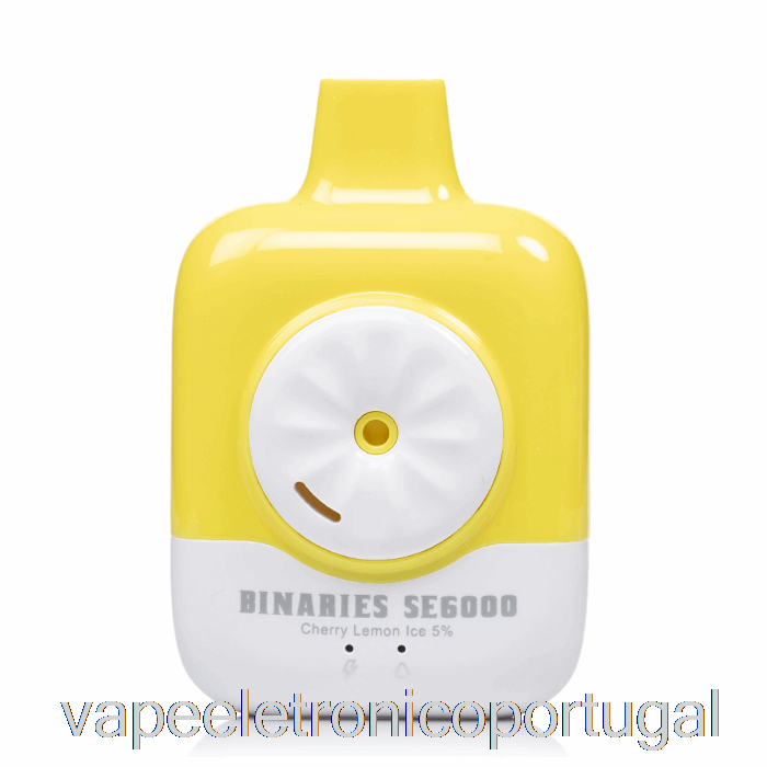 Vape Eletrônico Horizonte Binários Se6000 Descartável Cereja Limão Gelo